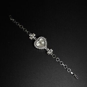 Vintage "Heart Flower Sequence" wristwatch