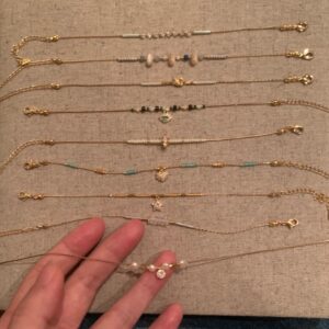 Bracelets collection exquisite design niche style,titanium steel handmade bracelet hypoallergenic accessories