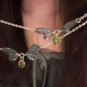 Butterfly necklace daily wear exquisite and beautiful ｜Belle accessories