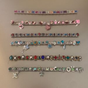 262011-Italian charm bracelets Modular bracelets, various patterns